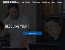 Tablet Screenshot of heroicsearch.com